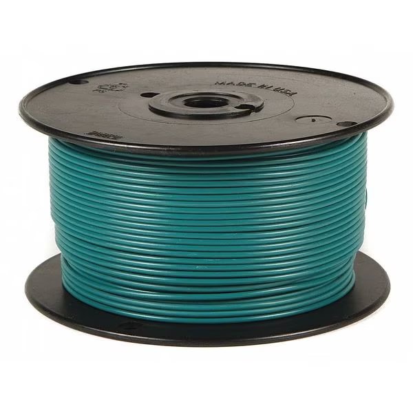 14 AWG 1 Conductor Stranded Primary Wire 100 ft. GN, Grote, Mfr#: 87-7006