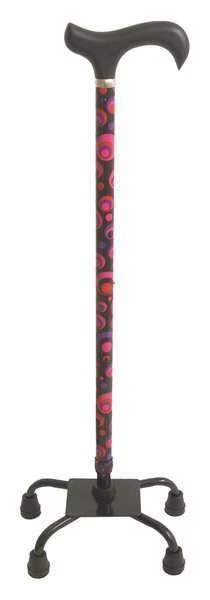 Walking Stick, Single, 8 in H, Circles, Wood, Switch Sticks, Mfr#: 502-2001-5102