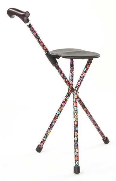 Walking Stick Seat, Single, 2 in, Bubbles, Switch Sticks, Mfr#: 502-2002-5100