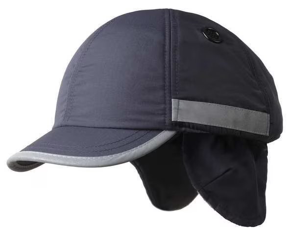 Bump Cap, Short Brim Baseball, Inner ABS Polymer, Outer Nylon, Hook-and-Loop Suspension, Navy, Surflex, Mfr#: SCARAP2NVY