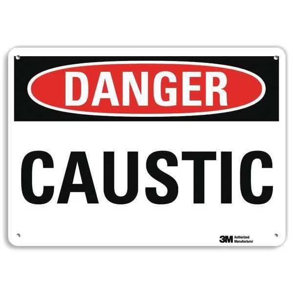Danger Sign, 10 in H, 14 in W, Vertical Rectangle, English, U3-1151-RA_14X10, Lyle, Mfr#: U3-1151-RA_14X10