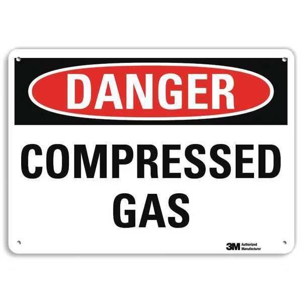 Danger Sign, 4 Hole Mount, 10in W x 7in H, U3-1186-RA_10X7, Lyle, Mfr#: U3-1186-RA_10X7