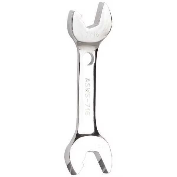 Stubby Speed Wrench, 12 deg., 4 in. L., Jonard Tools, Mfr#: ASWS-716