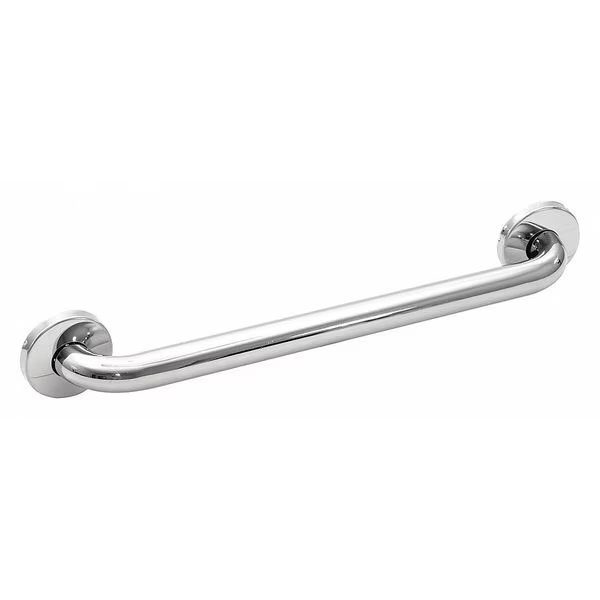 18" L, Structural Stainless Steel, Stainless Steel, Premium Grab Bar, Polished chrome, Wingits, Mfr#: WGB5PS18