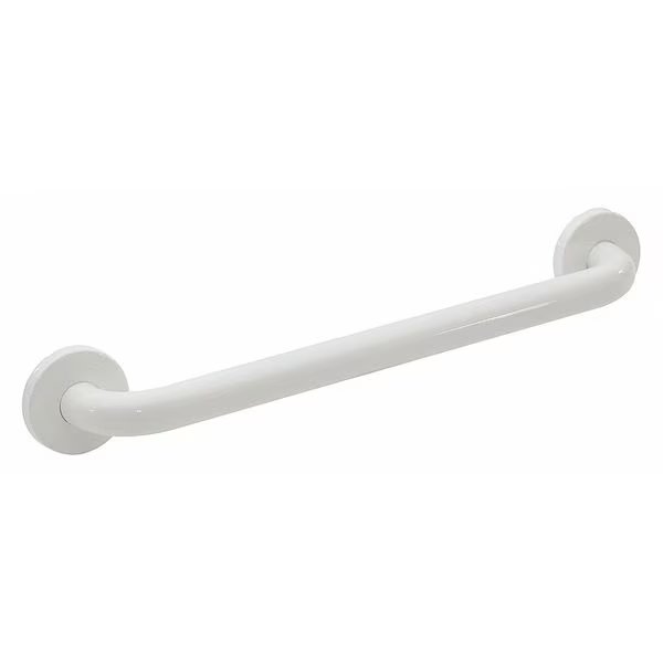 18" L, Polyester Painted, Stainless Steel, Premium Grab Bar, Polyester Painted, Wingits, Mfr#: WGB5YS18WH
