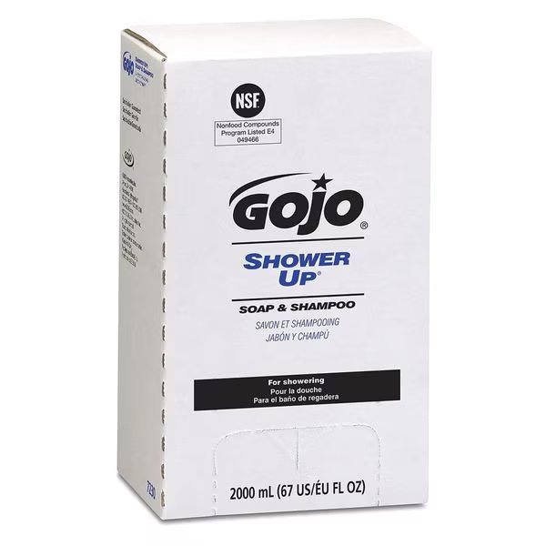 SHOWER UP Soap & Shampoo, 2000mL PRO TDX Refill, PK4, Gojo, Mfr#: 7230-04
