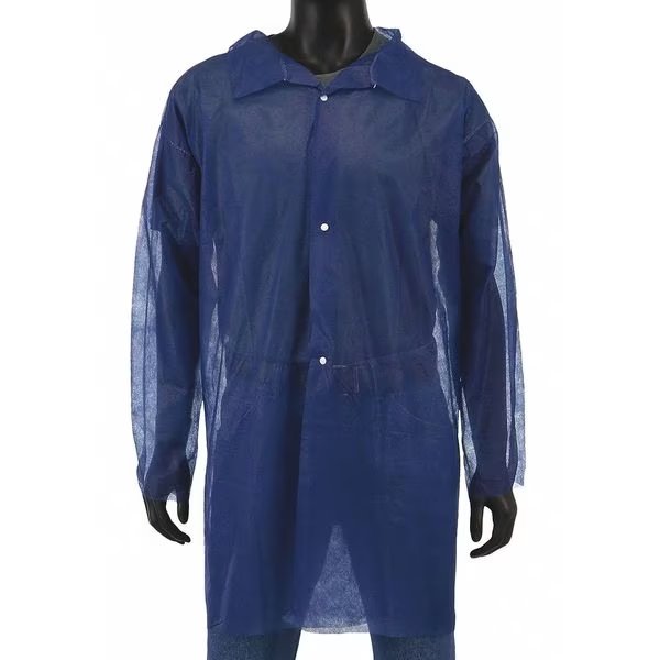 Disposable Lab Coat, M, PP, 22g, PK30, West Chester Protective Gear, Mfr#: 3511/M