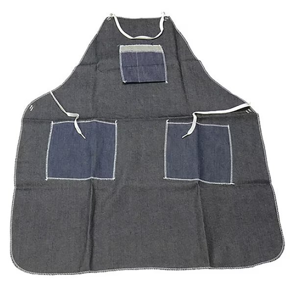 Bib Apron, 36inLx36inW, 3 Pockets, 12 mil, West Chester Protective Gear, Mfr#: A2836D62BT
