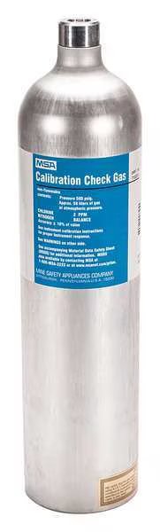 Calibration Gas, 58L, Ammonia, Msa Safety, Mfr#: 10028076
