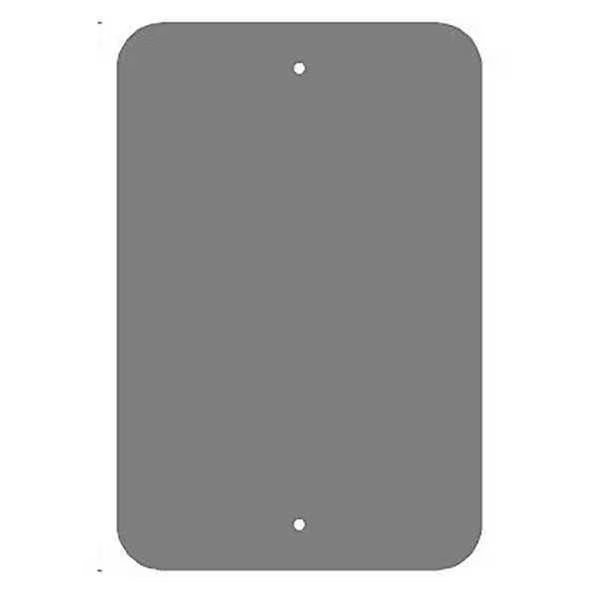 Blank Sign, 12" W, 18" H, Aluminum, Tapco, Mfr#: 037-00286