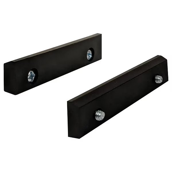 Replacement Jaws, Bench Vise, Nylon, Black, Panavise, Mfr#: 343