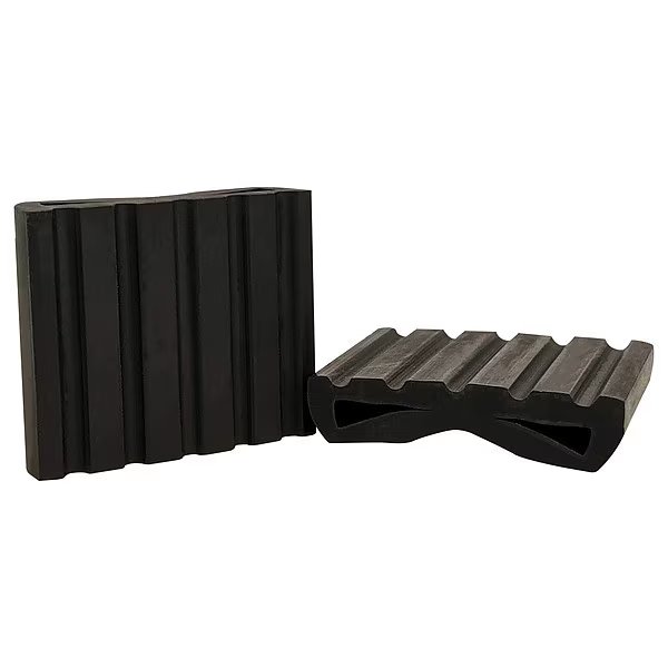 Repl Jaw Pad, Bench Vise, Neoprene, Deluxe, Panavise, Mfr#: 346