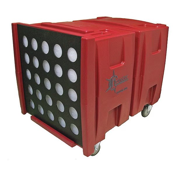 Industrial Air Scrub, 2000cfm, 2Speed, Red, Novatek, Mfr#: G2100S
