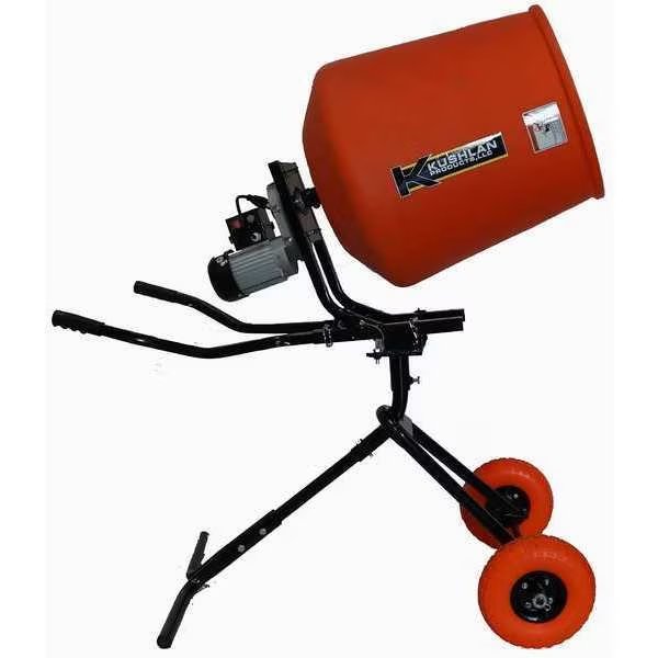 Pedestal Mixer, Polyethylene Drum , Direct Drive, 1/2 HP, 3.5 cu. Ft., Kushlan Products, Mfr#: KPRO350MP