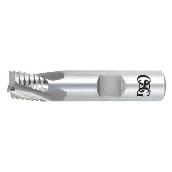 HSS End Mill, 1/2in.dia., 1/2in.Cut L, Osg, Mfr#: 4105200