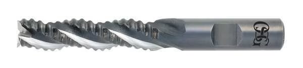 HSS End Mill, 1/2in.dia., 2in.Cut L, Osg, Mfr#: 4300300