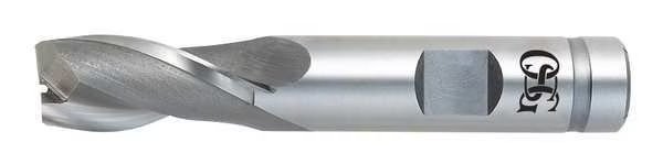 HSS End Mill, 7/16in.dia., 13/16in.Cut L, Osg, Mfr#: 5200605