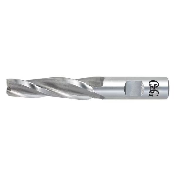 HSS End Mill, 1/4in.dia., 2-1/4in.Cut L, Osg, Mfr#: 5936400