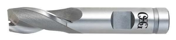 HSS End Mill, 1/4in.dia., 1/2in.Cut L, Osg, Mfr#: 5730500