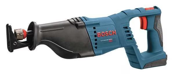1-1/8" 18V D-Handle Cordless Reciprocating Saw, Bosch, Mfr#: CRS180B