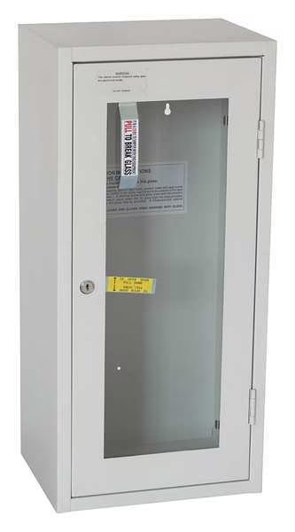 Fire Extinguisher Cabinet, Surface Mount, 25 9/16 in Height, 20 lb, EnjoyTool Select, Mfr#: 35GX50