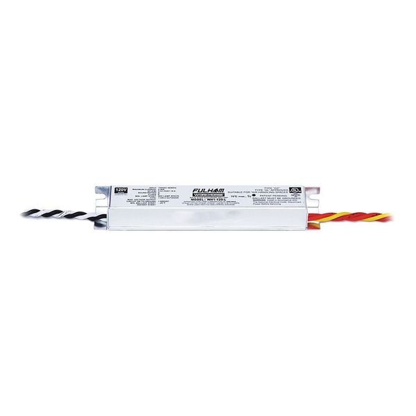 5 to 28 Watts, 1 or 2 Lamps, Electronic Ballast, Fulham, Mfr#: WH1-120-L