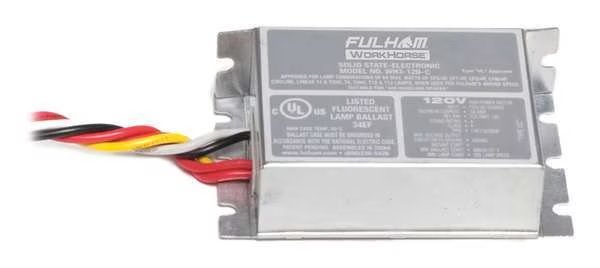 13 to 64 Watts, 1 or 2 Lamps, Electronic Ballast, Fulham, Mfr#: WH3-120-C