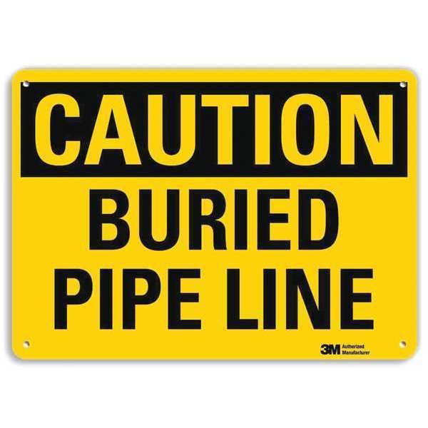 Caution Sign, 7 in H, 10 in W, Vertical Rectangle, English, U4-1102-NA_10x7, Lyle, Mfr#: U4-1102-NA_10x7