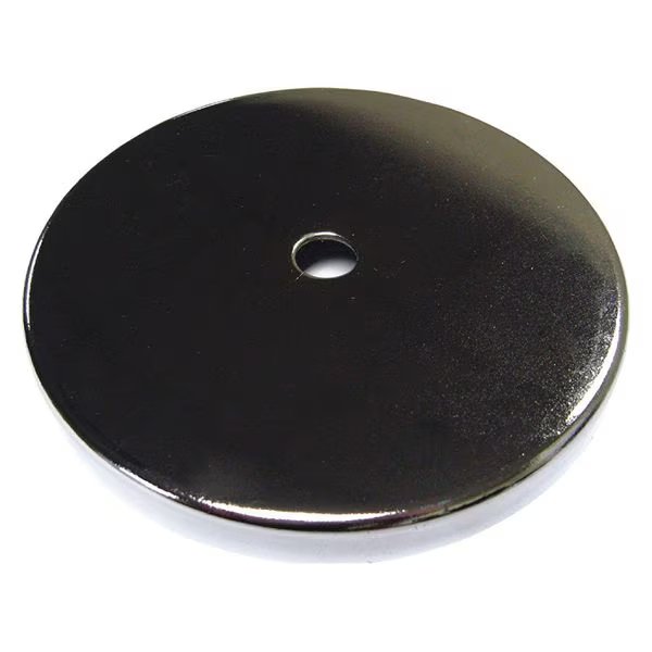 Disc Magnet, Steel, 200 lb., 1/2 in. L, Storch Products, Mfr#: D110-90