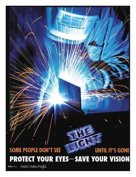 Safety Poster, Some People Dont See, ENG, Safetyposter.Com, Mfr#: P4658