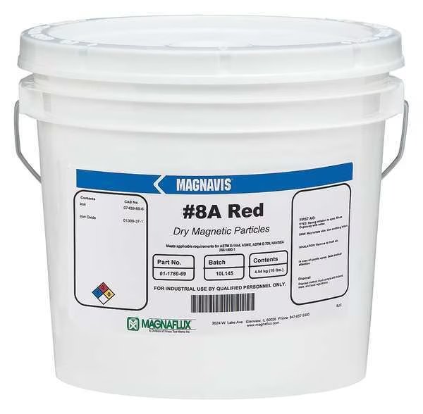 Magnetic Particles, Red, 160 oz., Magnaflux, Mfr#: 01-1780-69
