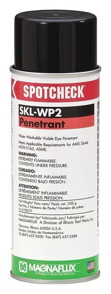 Dye Penetrant, Red, 16 oz., Magnaflux, Mfr#: SKL-WP2