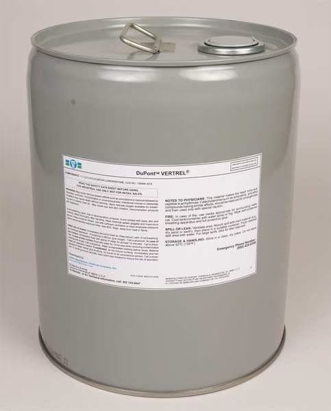 Cleaner/Degreaser, 1 Gal Drum, Liquid, Vertrel, Mfr#: VERTREL XF