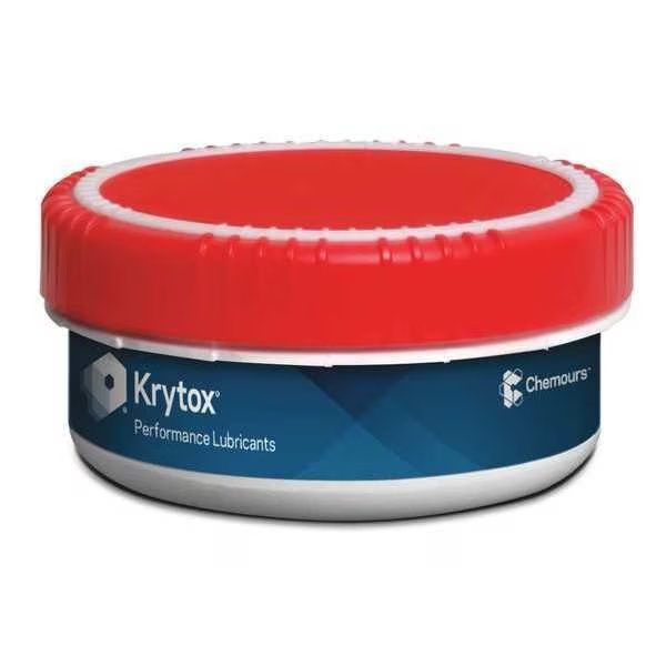 Pipe Thread Sealant 1.1 lb, Tube, White, Grease, Krytox, Mfr#: TS4