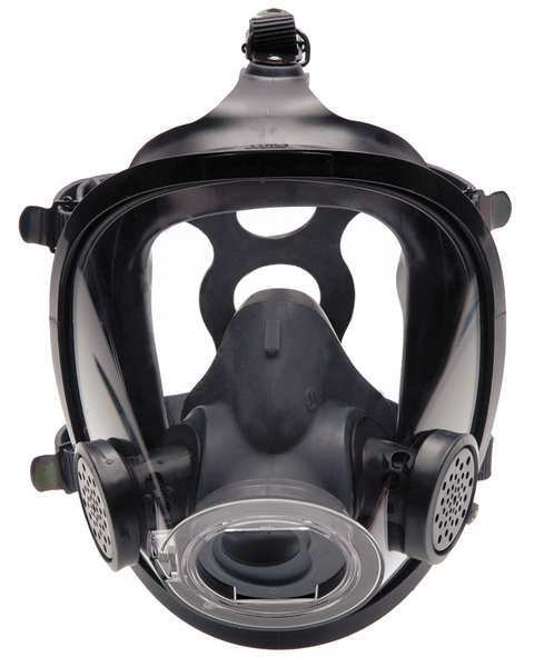 Full-Facepiece Respirator, Rubber, M, 3M Scott, Mfr#: 805775-82