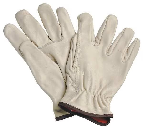 Leather Glove, Drivers, 7S, Tan, PR, Honeywell North, Mfr#: 248DI/7S