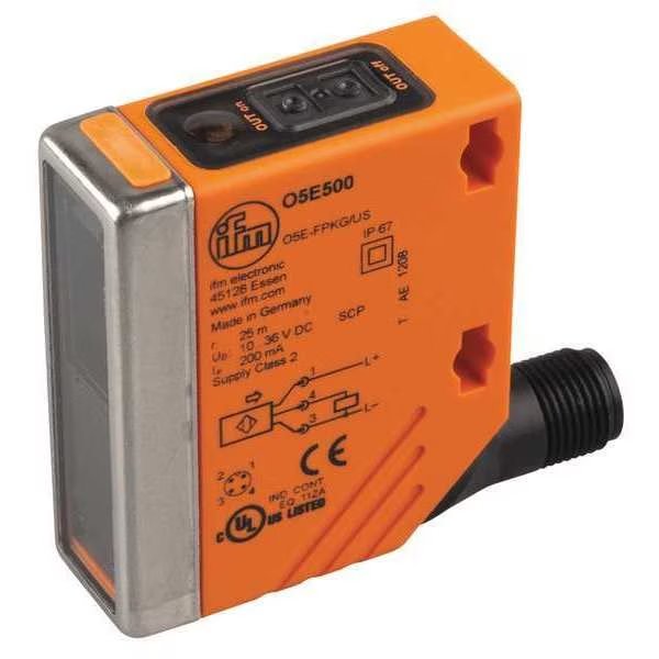 Photoelectric Sensor, Rectangl, Thru-Beam, Ifm, Mfr#: O5E500