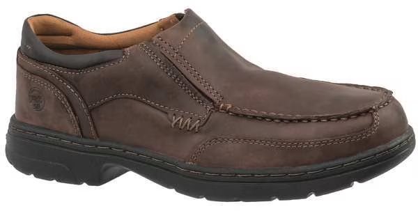 Loafer Shoe, M, 9 1/2, Brown, PR, Timberland Pro, Mfr#: TB191694214