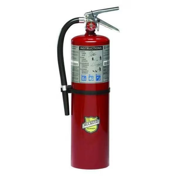 Fire Extinguisher, 4A:80B:C, Dry Chemical, 10 lb, Buckeye Fire Equipment, Mfr#: 11340