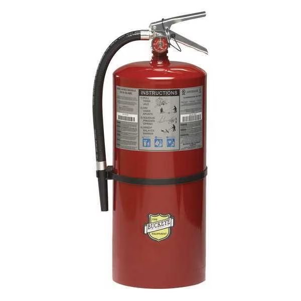 Fire Extinguisher, 10A:120B:C, Dry Chemical, 20 lb, Buckeye Fire Equipment, Mfr#: 12120