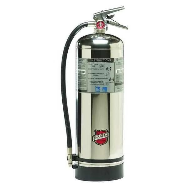 Fire Extinguisher, 2A, Water, 2.5 gal, Buckeye Fire Equipment, Mfr#: 50000