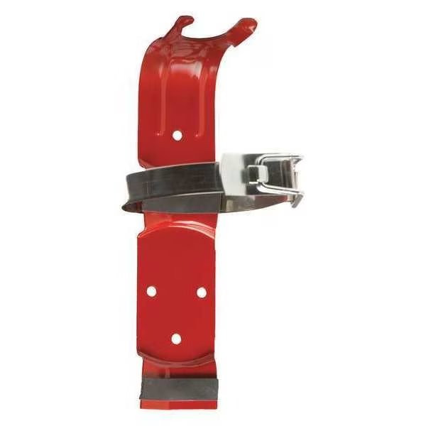 Fire Extinguisher Bracket, Strap Bracket, Steel, For Tank Weight 2.5 lb, Buckeye Fire Equipment, Mfr#: 700287