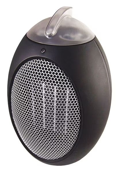 Portable Electric Heater, 750W, 120V AC, 1 Phase, 2560 BtuH, Cozy, Mfr#: ESH
