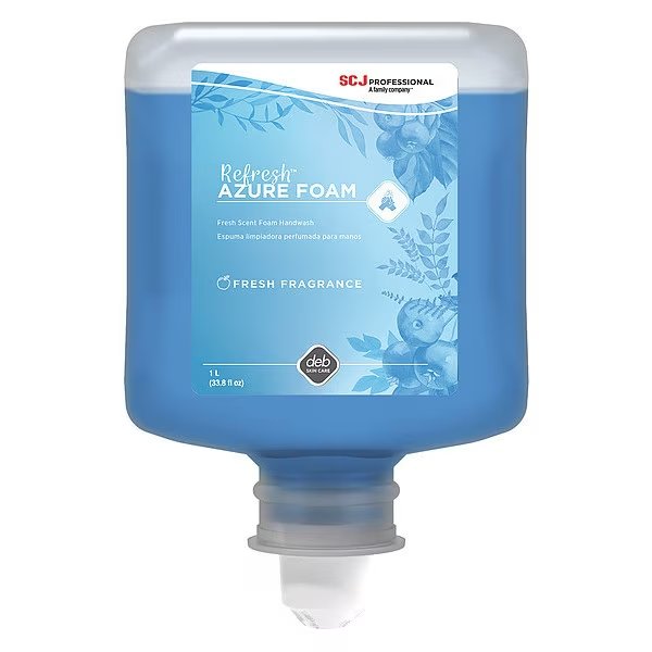 1L Foam Hand Soap Cartridge, 6 PK, Sc Johnson Professional, Mfr#: AZU1L