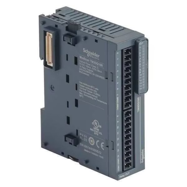 Ext Module, TM3, 0 inputs, 16 outputs, Schneider Electric, Mfr#: TM3DQ16R