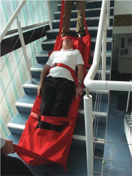 Excel Evacuation Chair, 400 lb., Evacusafe First Voice, Mfr#: TS-EPC01