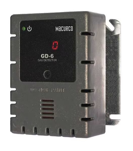 Gas Detector, C3H8, CH4, H2, 0 to 50% LEL, Macurco, Mfr#: GD-6