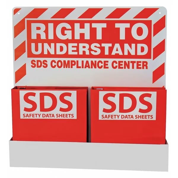 GHS SDS Compliance Center, Double Station, Zing, Mfr#: 6040