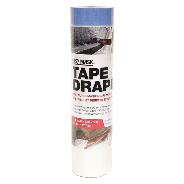 Self-Adhesive Containment Film, 6 ft.W, Trimaco, Mfr#: 949660