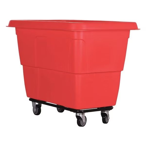 Cube Truck, 7/16 cu. yd., 600 lb. Cap, Red, EnjoyTool Select, Mfr#: 36FL16